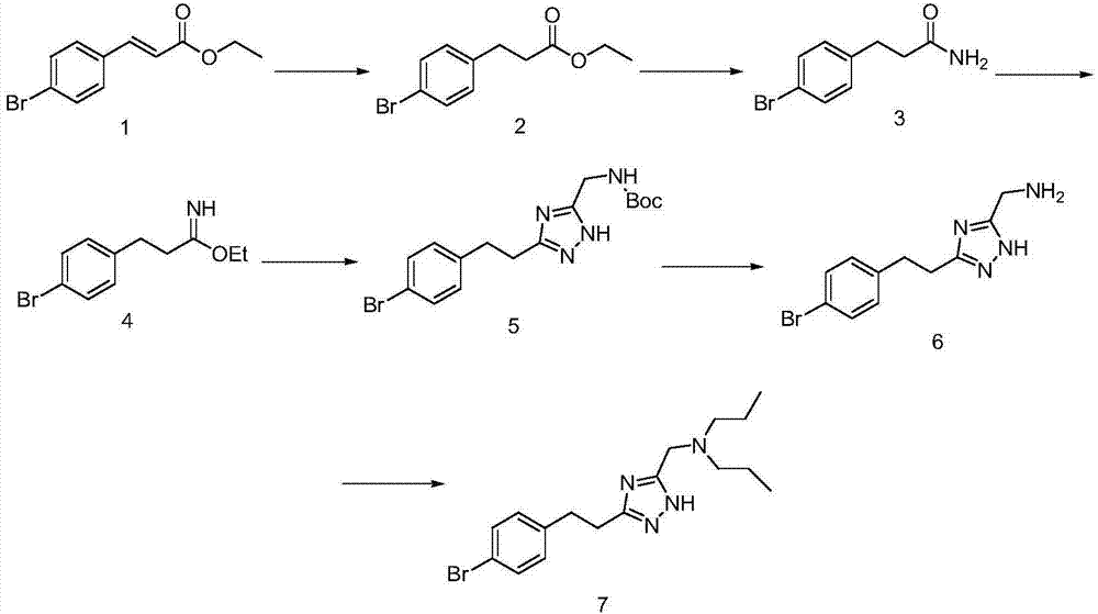 Preparation method of triazole derivative