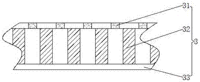 Cleaning structure of textile fabric cleaning device