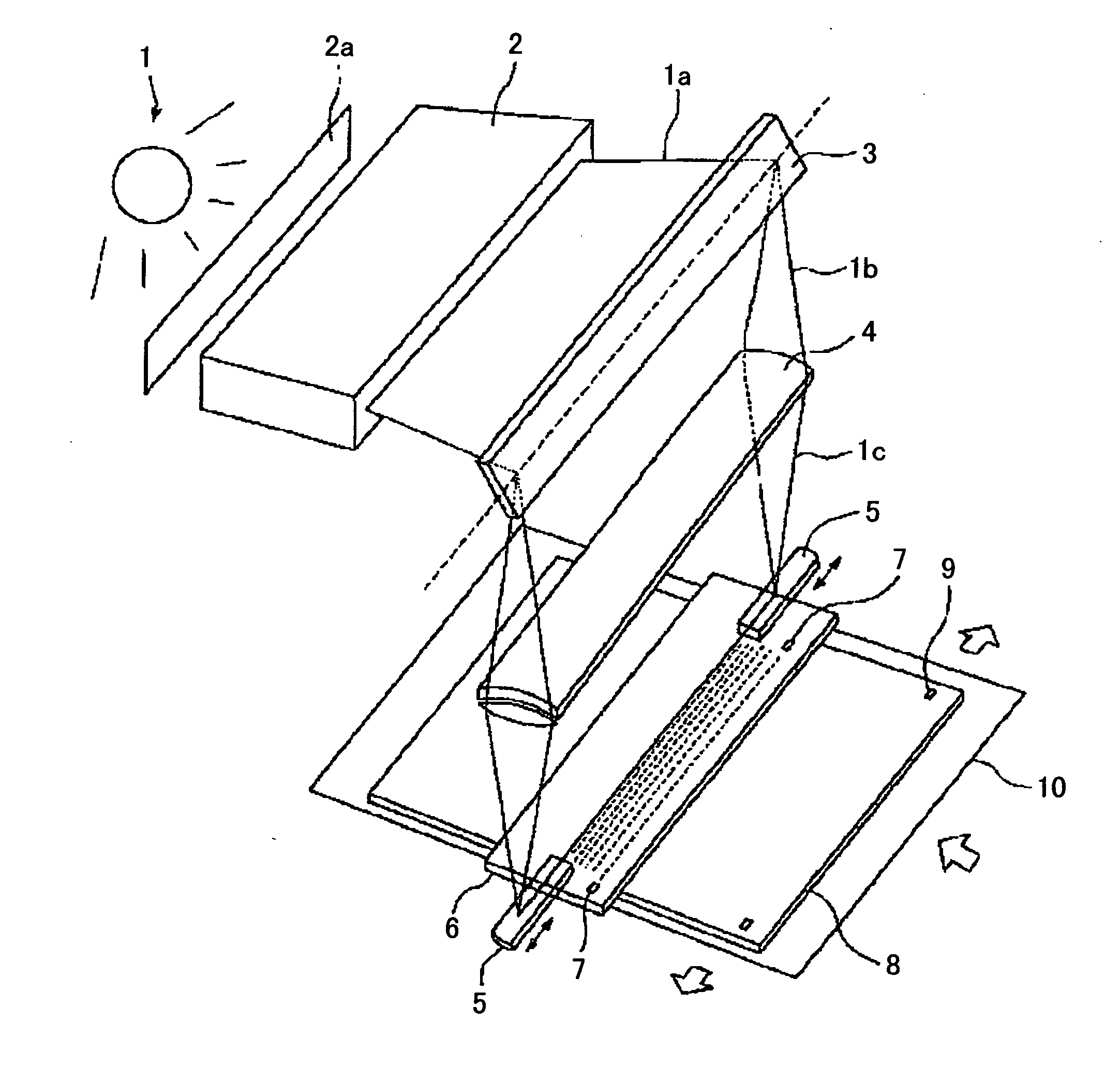 Laser processing apparatus, exposure apparatus and exposure method