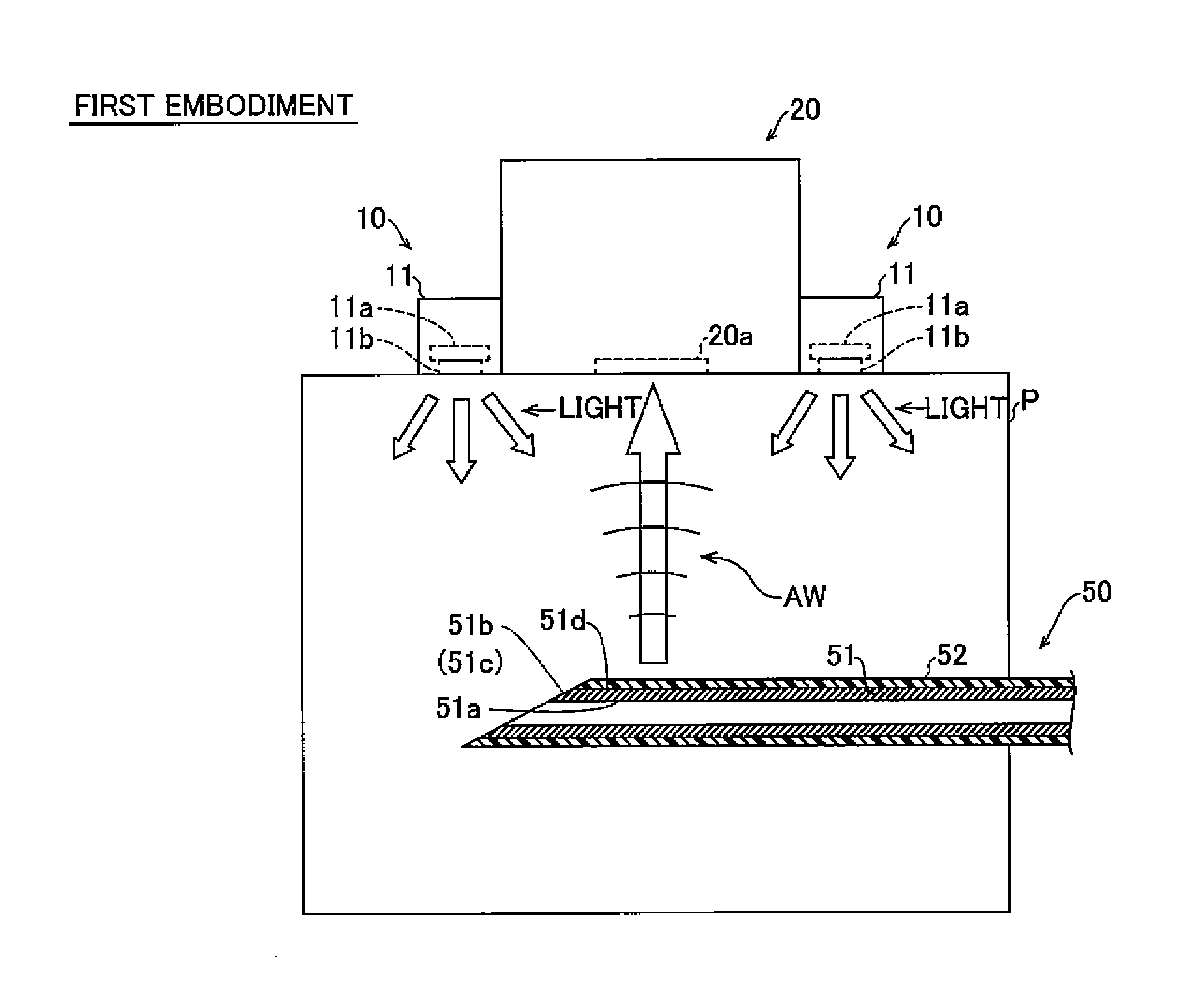 Puncture Needle for Photoacoustic Imager and Photoacoustic Imager