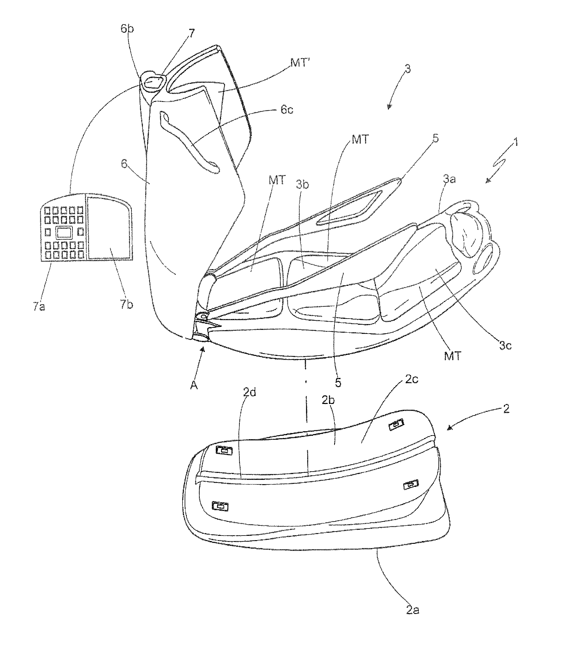 Capsular device for esthetic and therapeutic body treatment