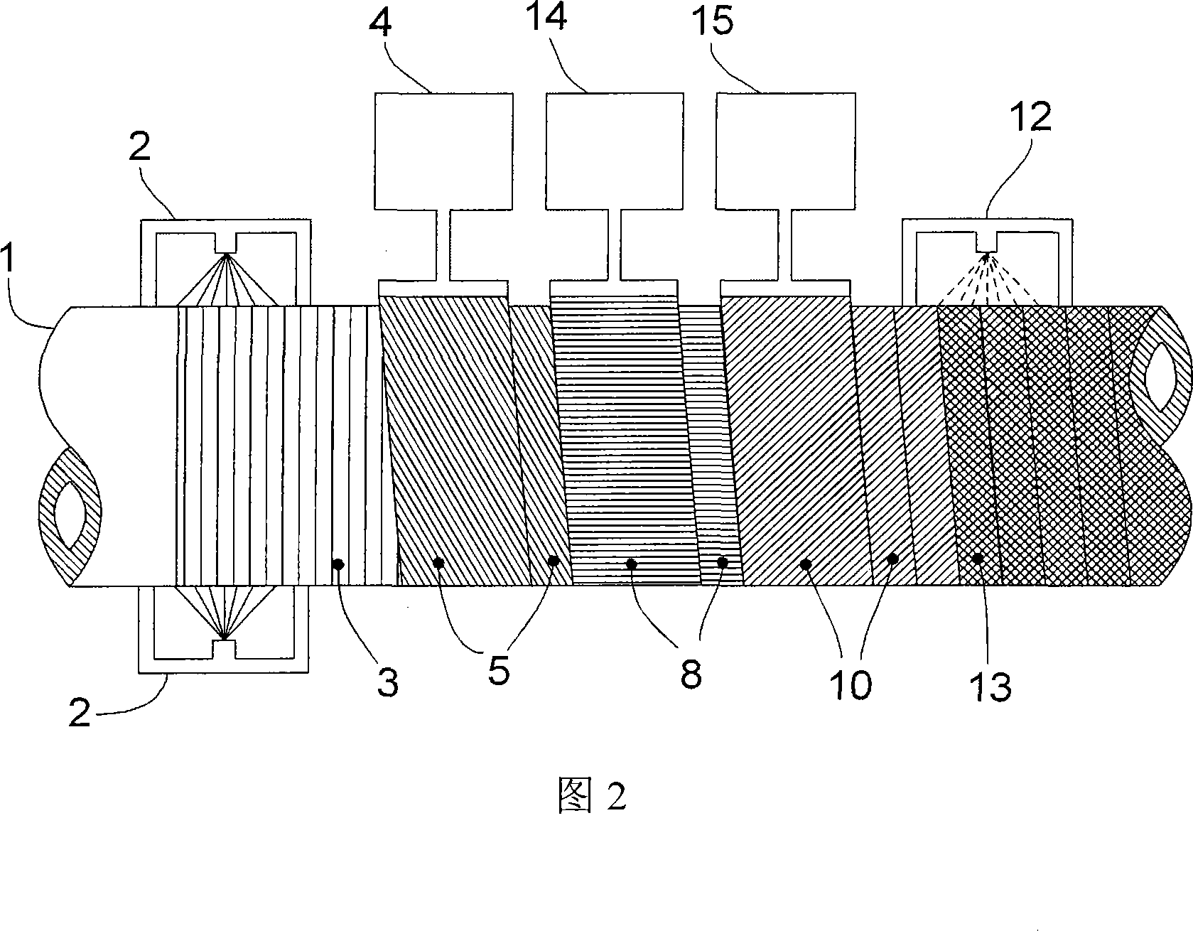 Multilayer plastic anticorrosive coating having improved properties