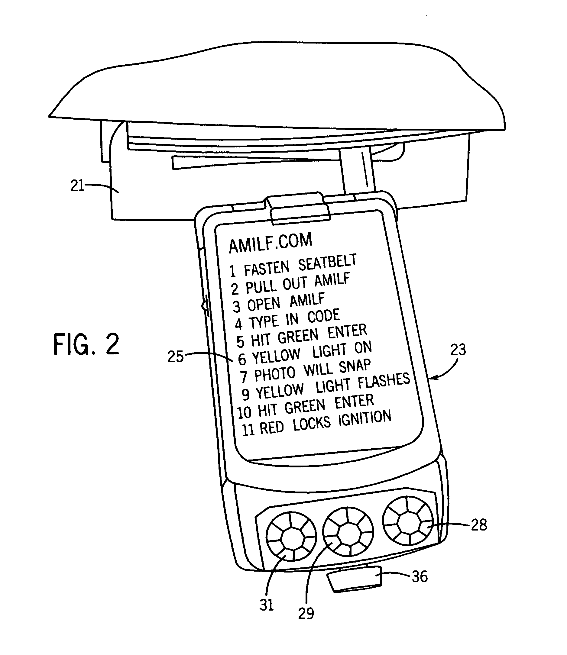 Monitored ignition lock