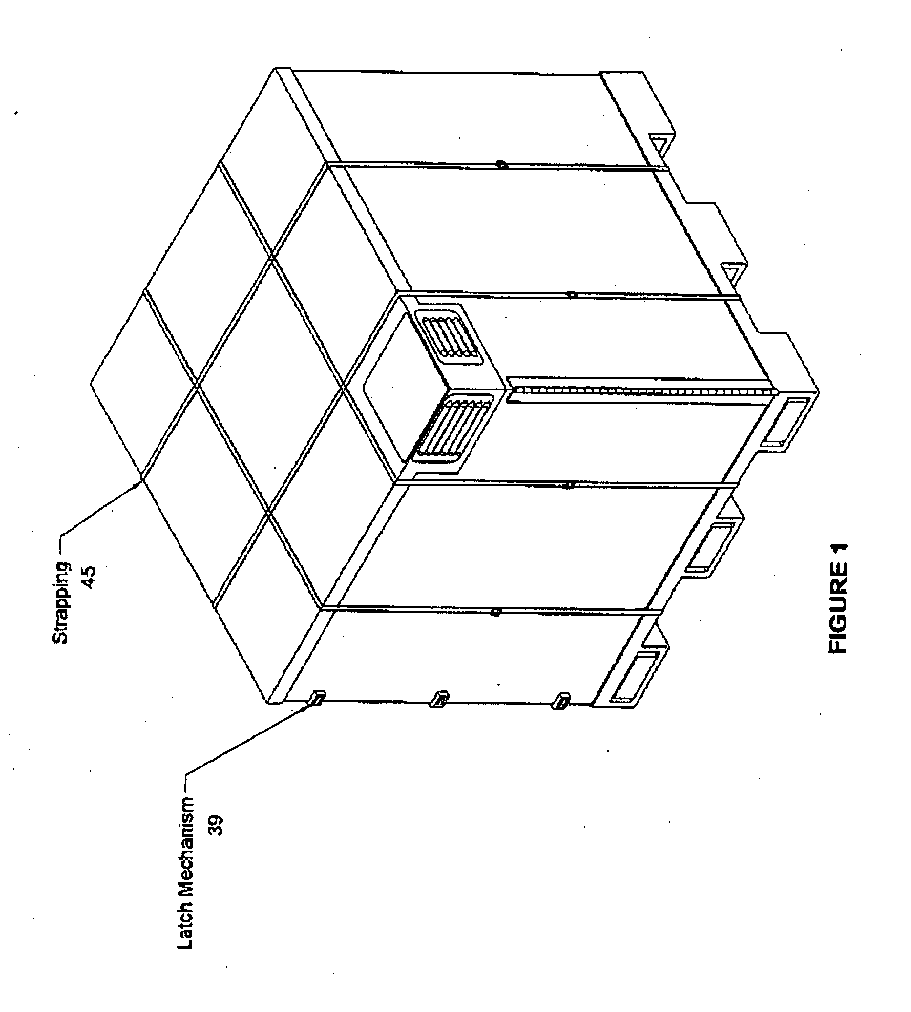 Portable refrigeration container