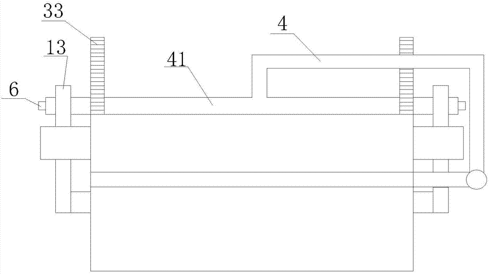 Adjustable water cooling and heating apparatus for sheet jelly machine