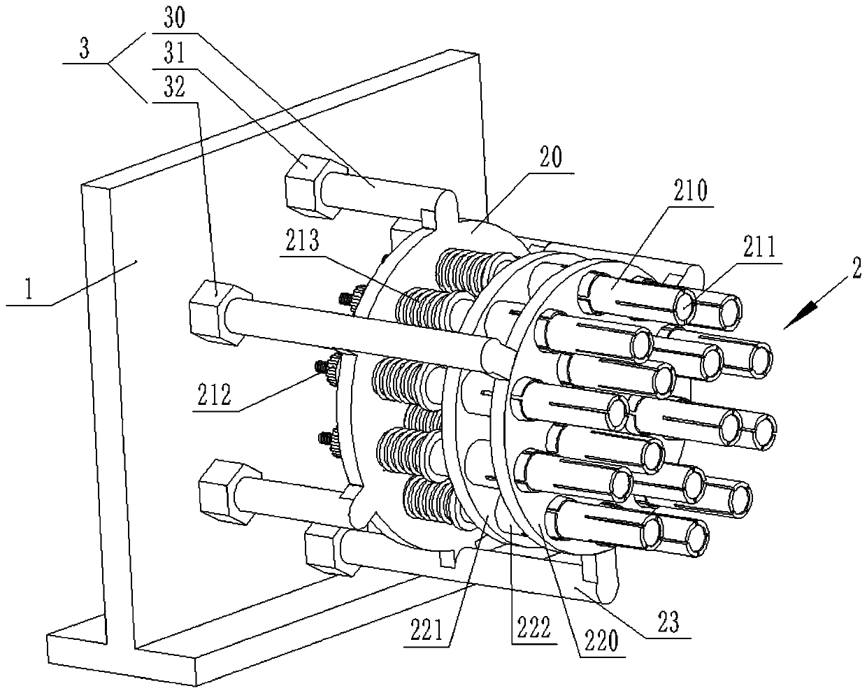 Clamp for numerical control machining