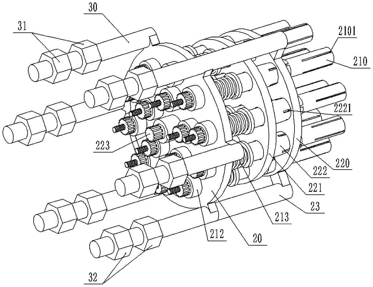 Clamp for numerical control machining