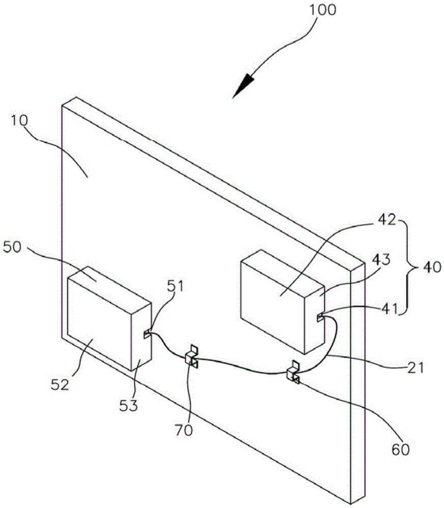 Rigid-flex combination board routing structure and mobile terminal