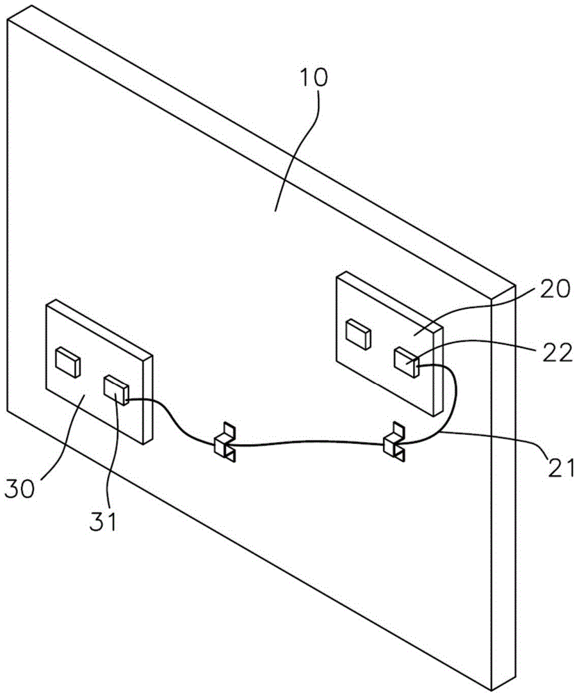 Rigid-flex combination board routing structure and mobile terminal