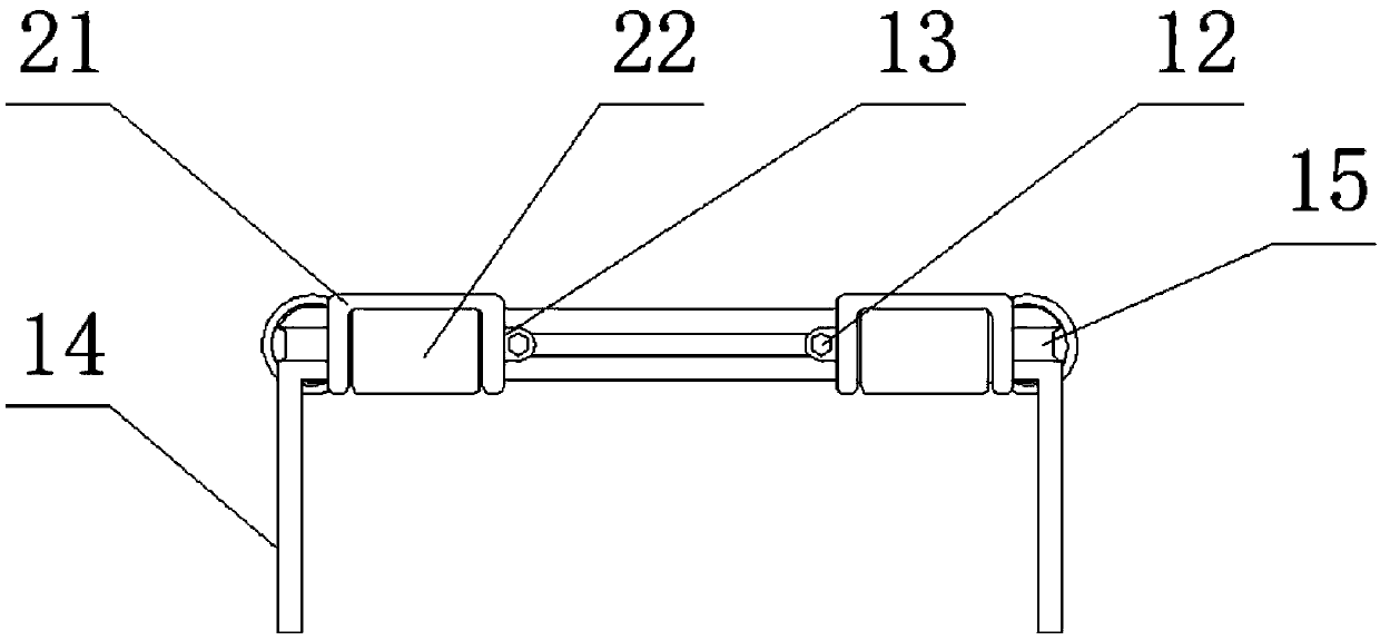 Embroidery auxiliary clamp