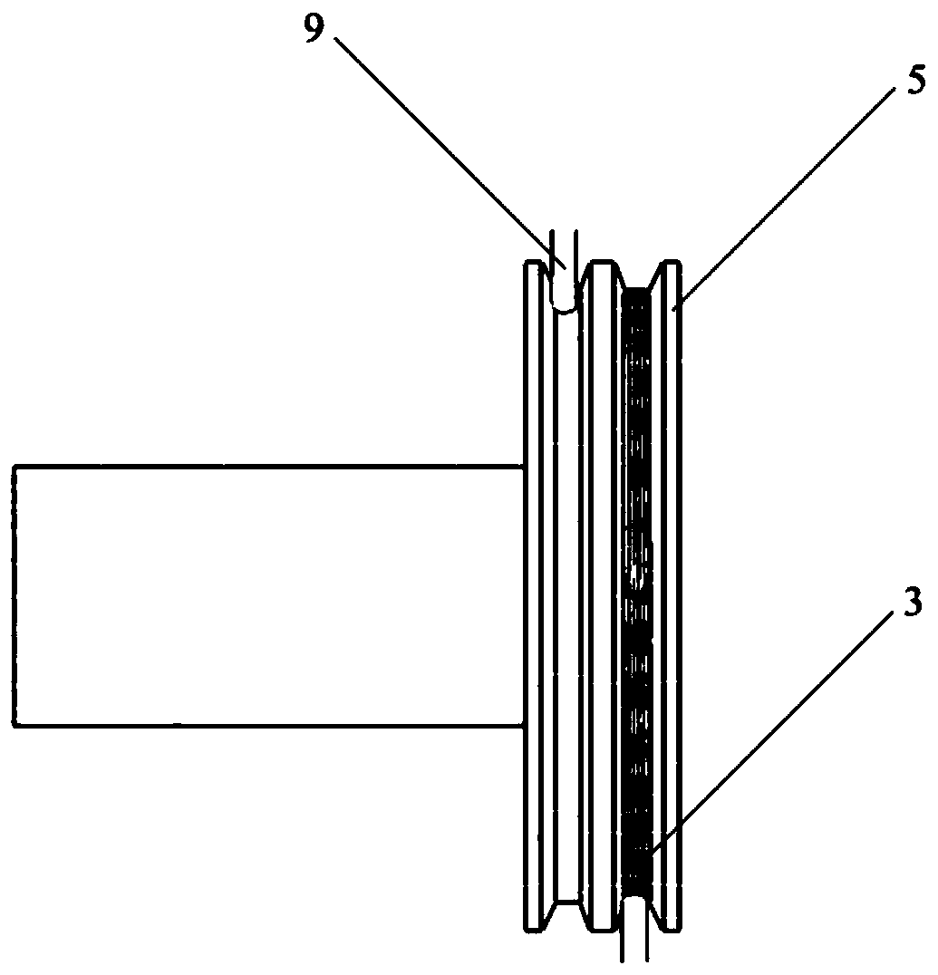 High-rise electromagnetic damping escape device