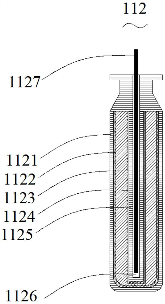 Modular intelligent in-situ active purification system for underground water of uranium tailing pond