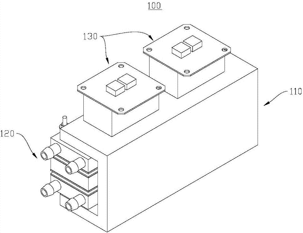 Liquid type semiconductor heat exchanger