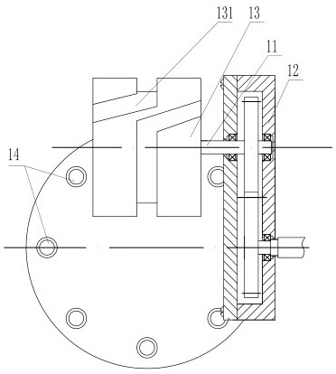 Cup body inner wall sweeper