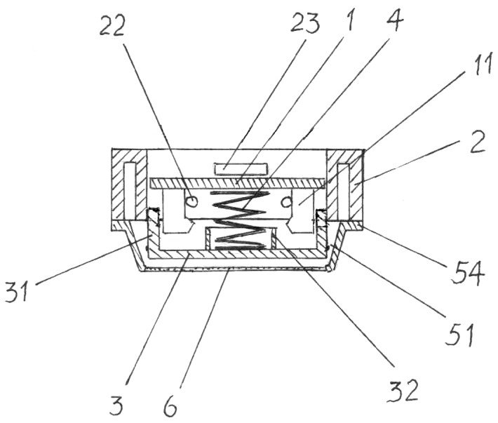 Dehydration embedding box for human tissue specimen inspection