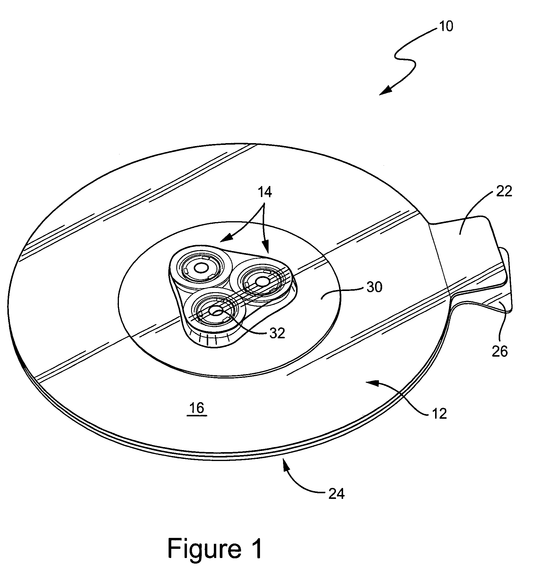 Low profile chest seal