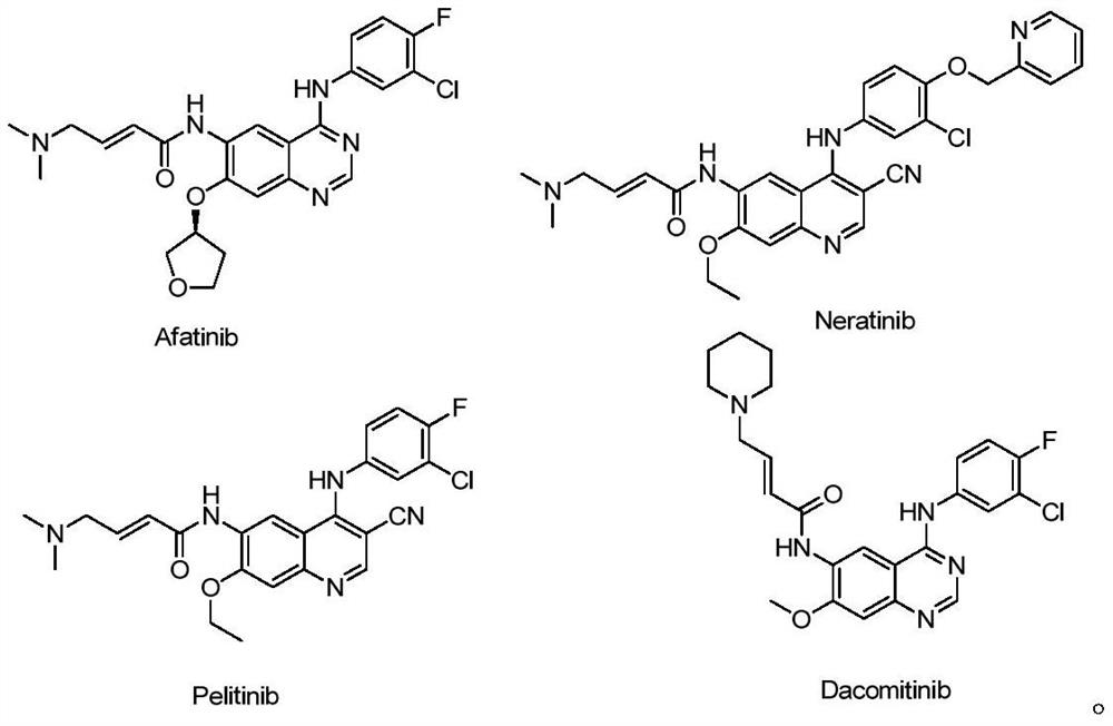 Polysubstituted quinazoline compound and application thereof