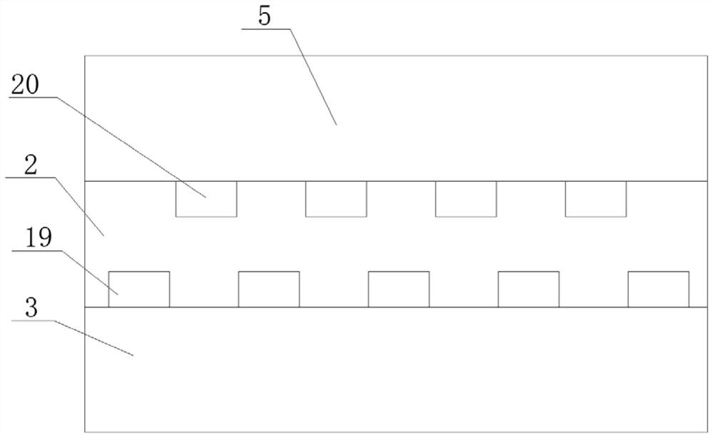 Combined construction structure of underground road and ground bridge