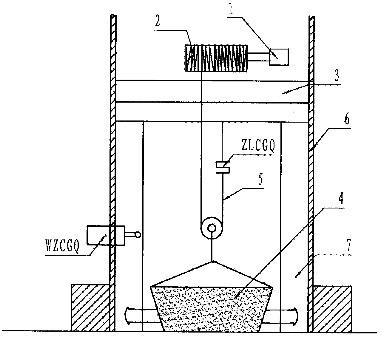 Metering method and device for fuel coal of boiler