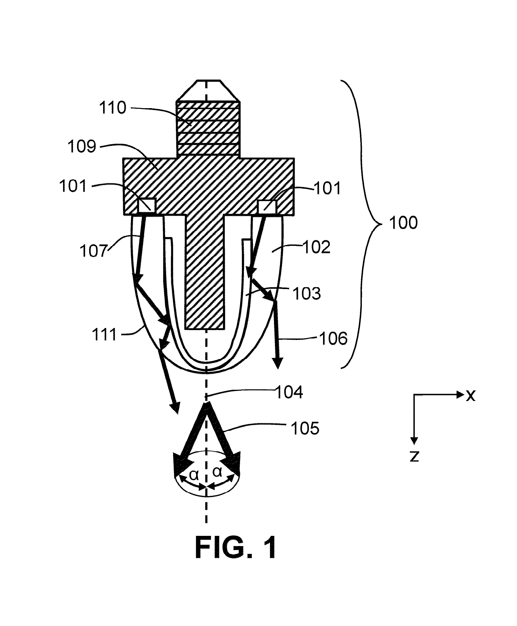 Spline optic and lighting device