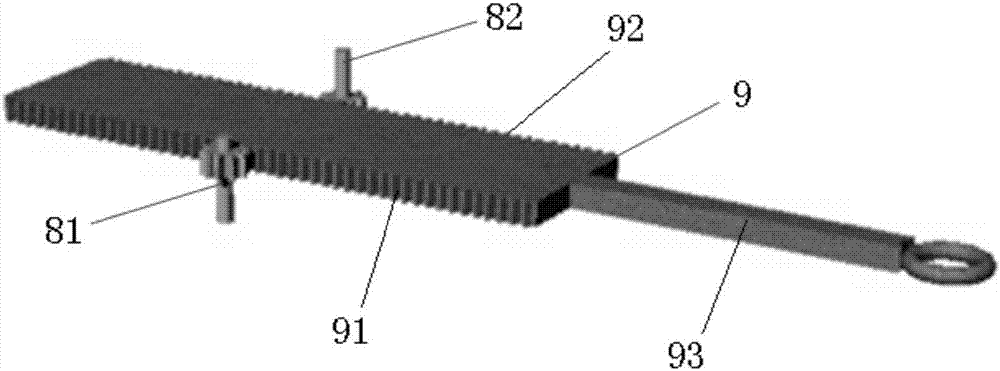 Rack driving type dished magneto-rheological damper