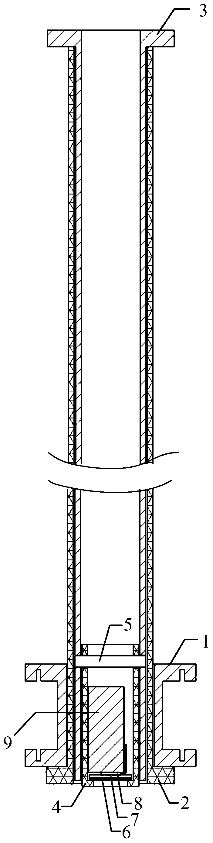 Lithium niobate substrate clamp with liquid level detection function and proton exchange method