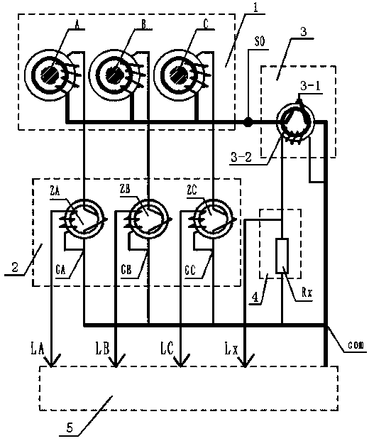 10kv Transmission Line Zero Sequence Current Detection System