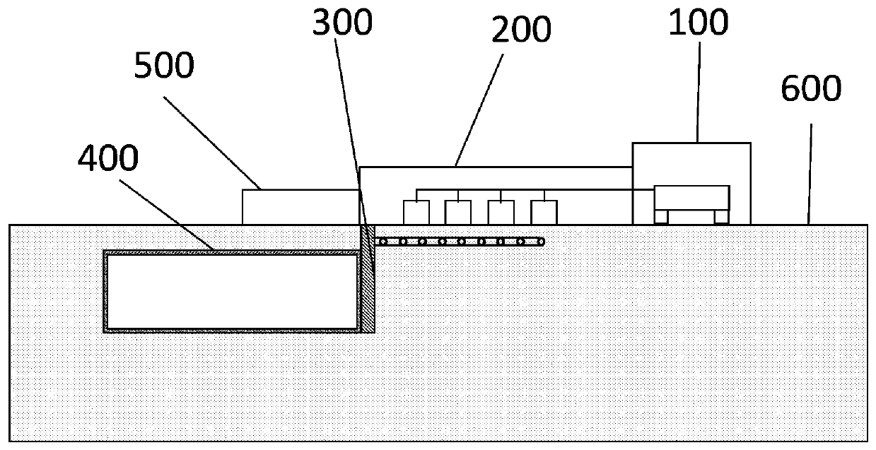 System for storing and transporting natural gas based on hydrate method and use method of system