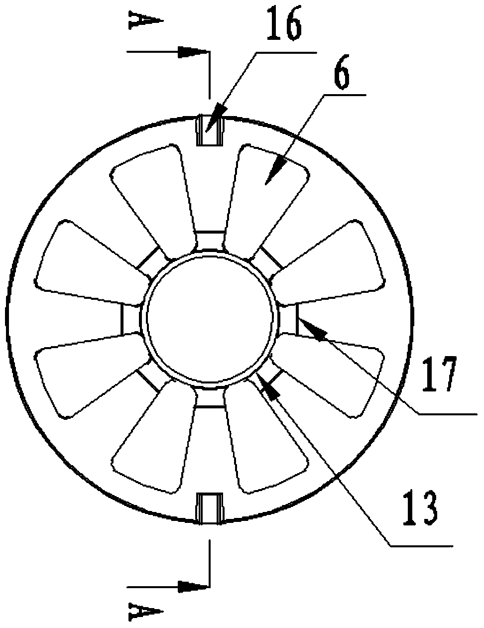 Automatic steel ring grabbing system