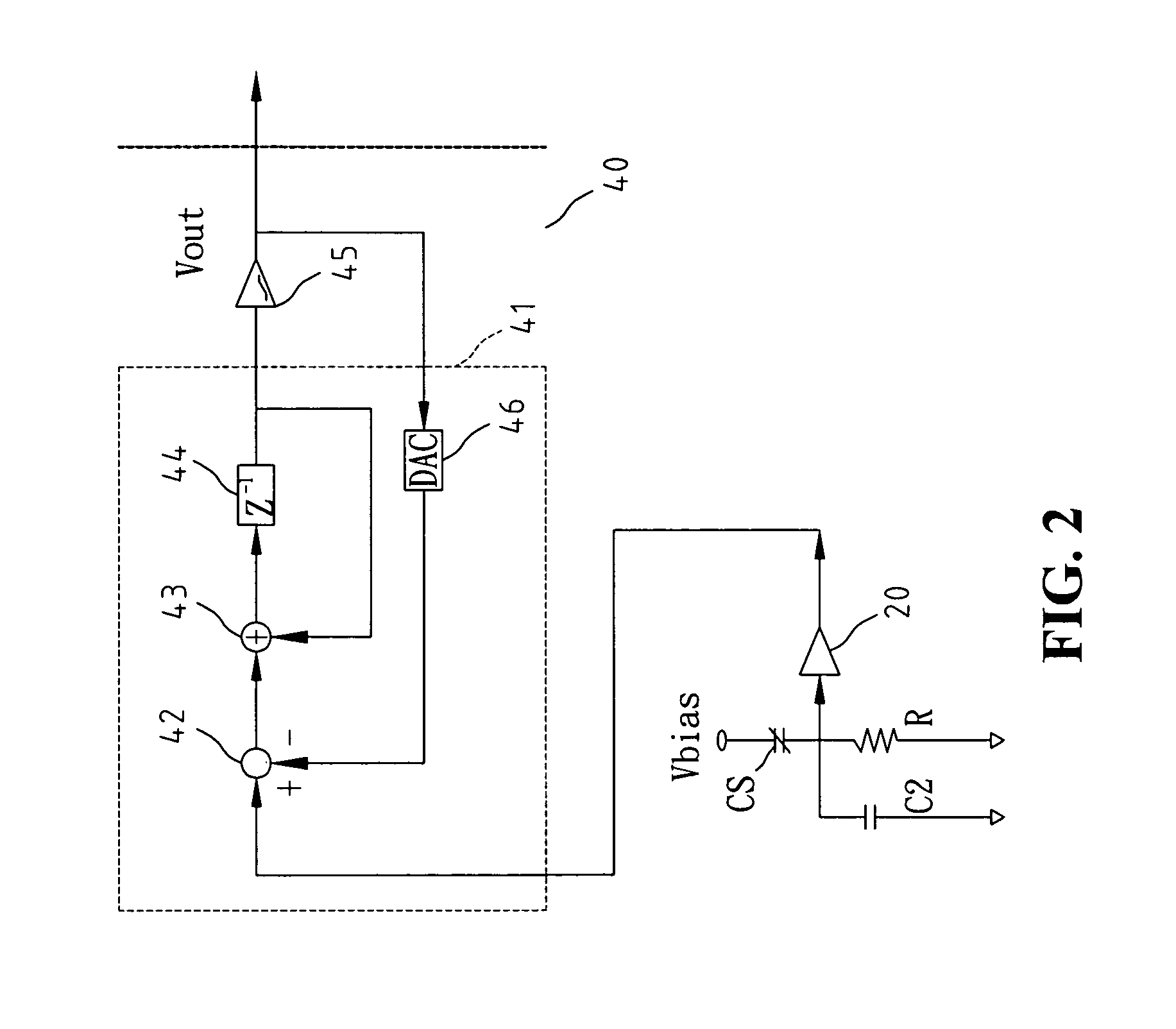 Direct capacitance-to-digital converter