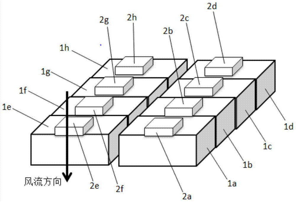 Heat dissipation method for a power battery pack