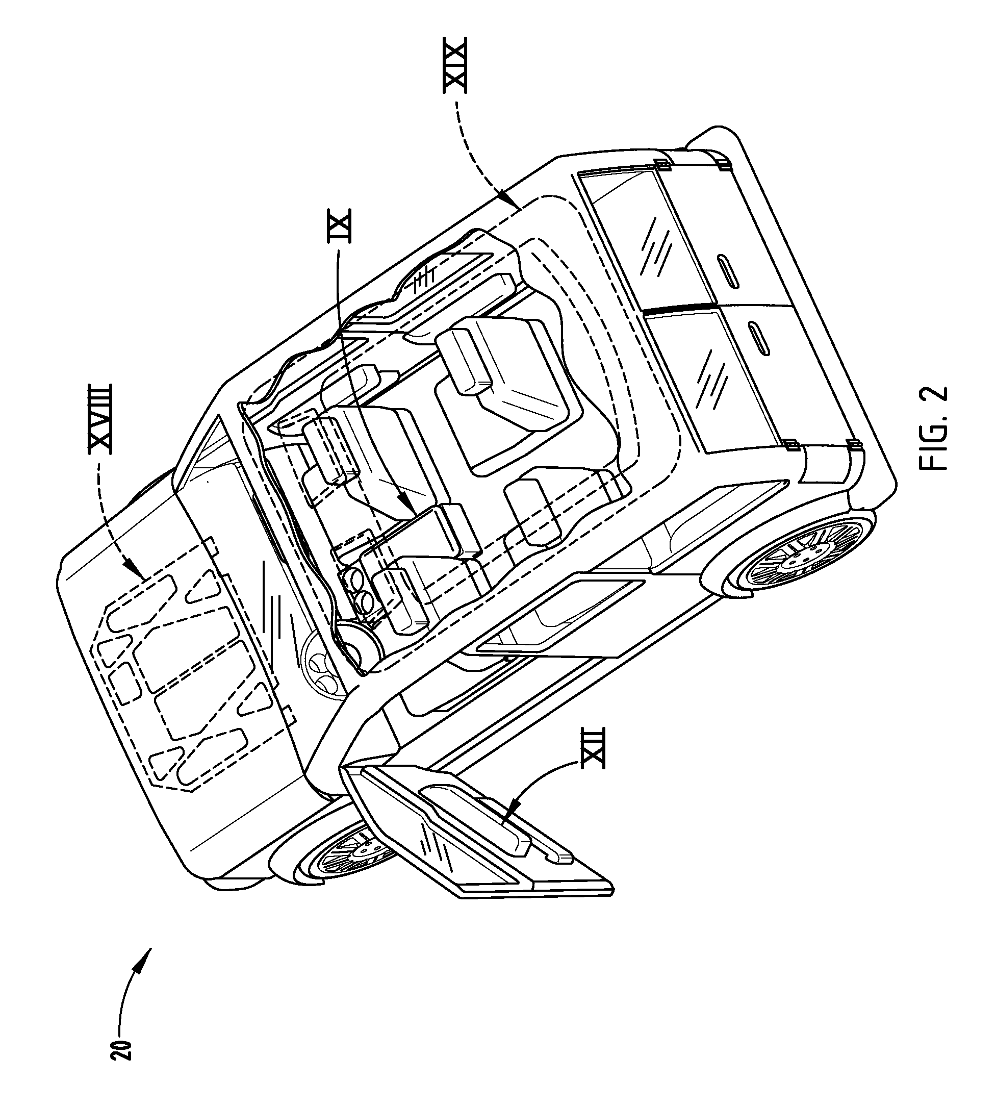 Mycelium structure with insert and method