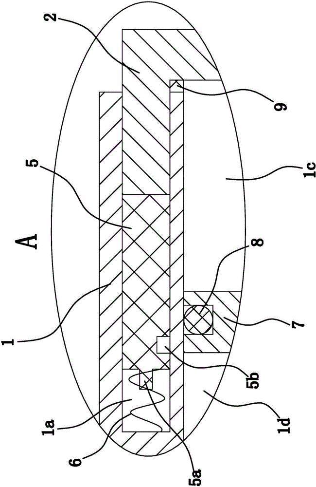 Water collection device of garden irrigation system