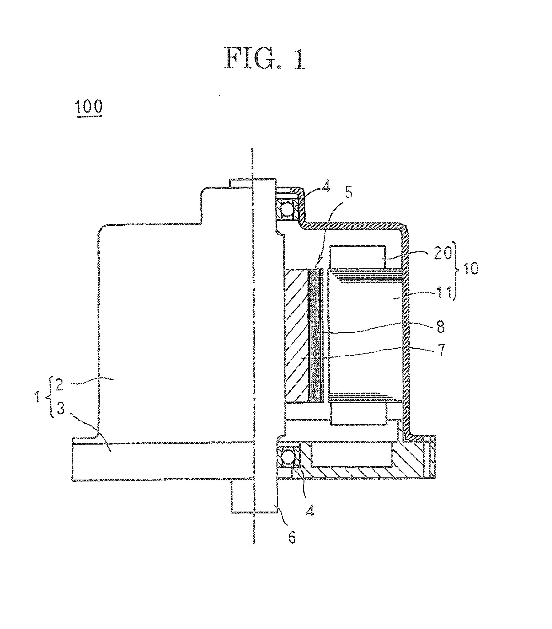 Armature for an electric machine