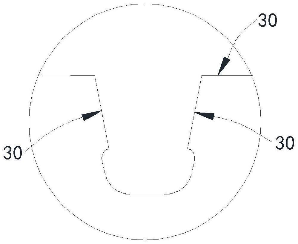 Automatic beveling device for flame cutting