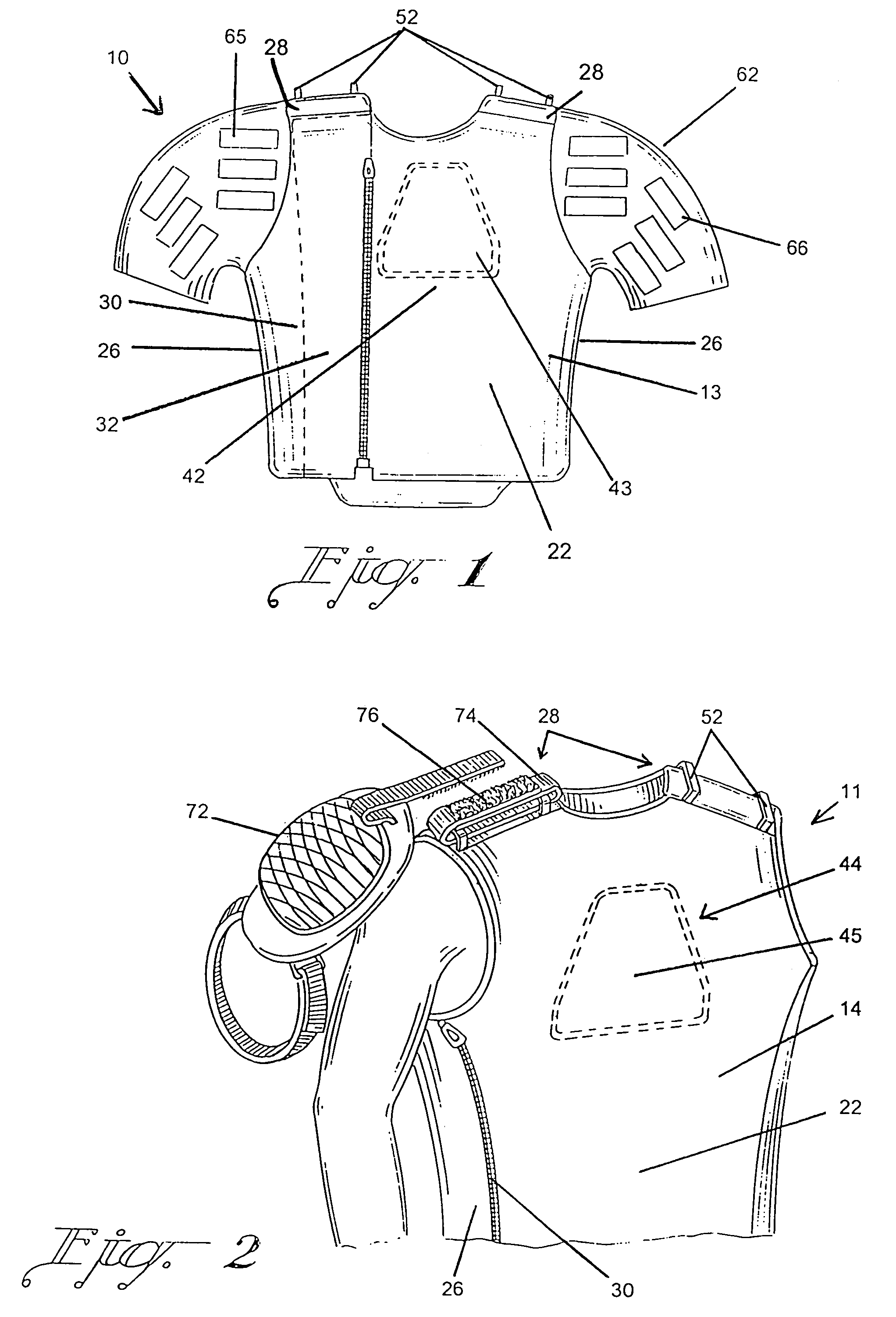 Protective body vest