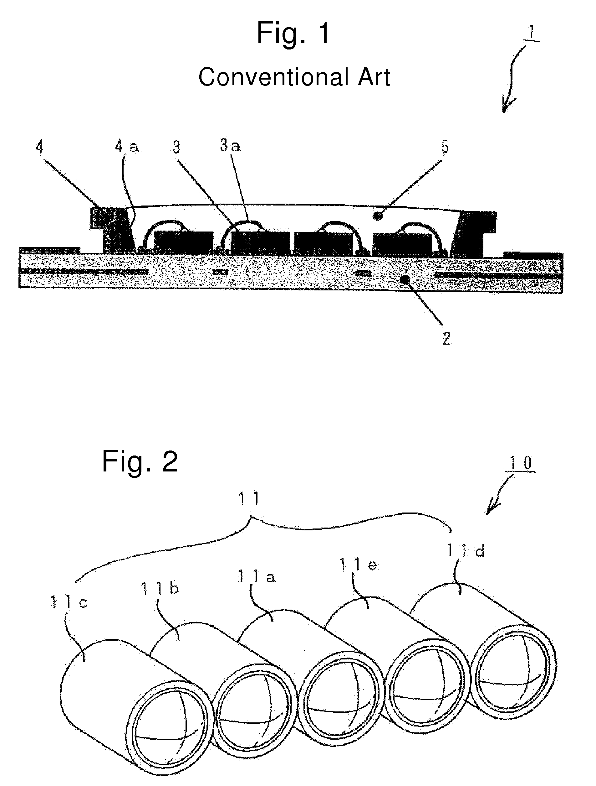 Lamp, optical module, vehicle headlight including the same, and method for controlling color tone of emitted light