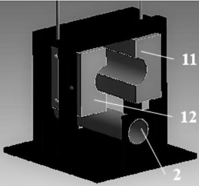 Novel graphene growth device capable of vertical lifting and rapid cooling