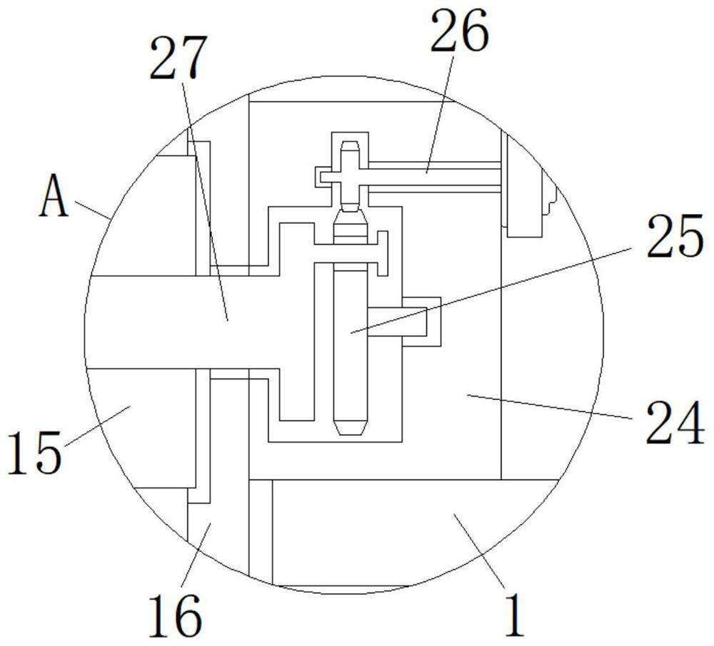 Separating and filter-pressing device capable of quickly detaching filter cake