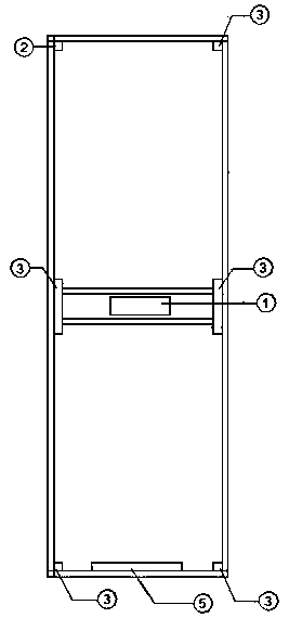 Underwater acoustic-optical device precision testing method