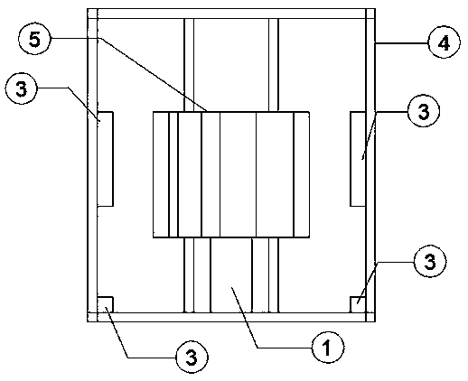 Underwater acoustic-optical device precision testing method