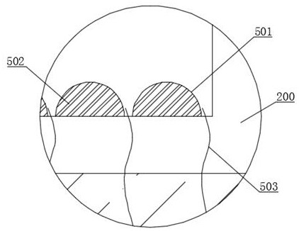 Irrigation device for land sandstorm zone improvement and green plant ecological restoration