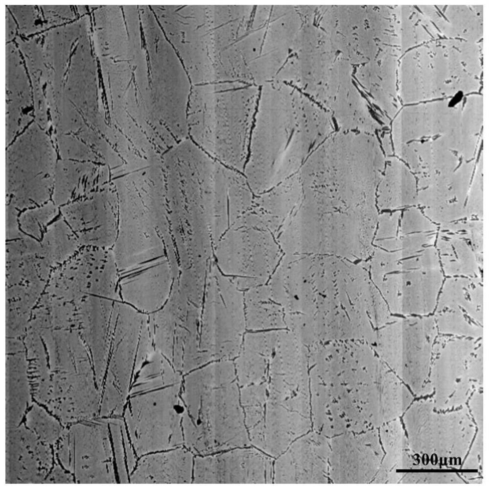 a ti  <sub>2</sub> Alnb-based alloy material and preparation method thereof