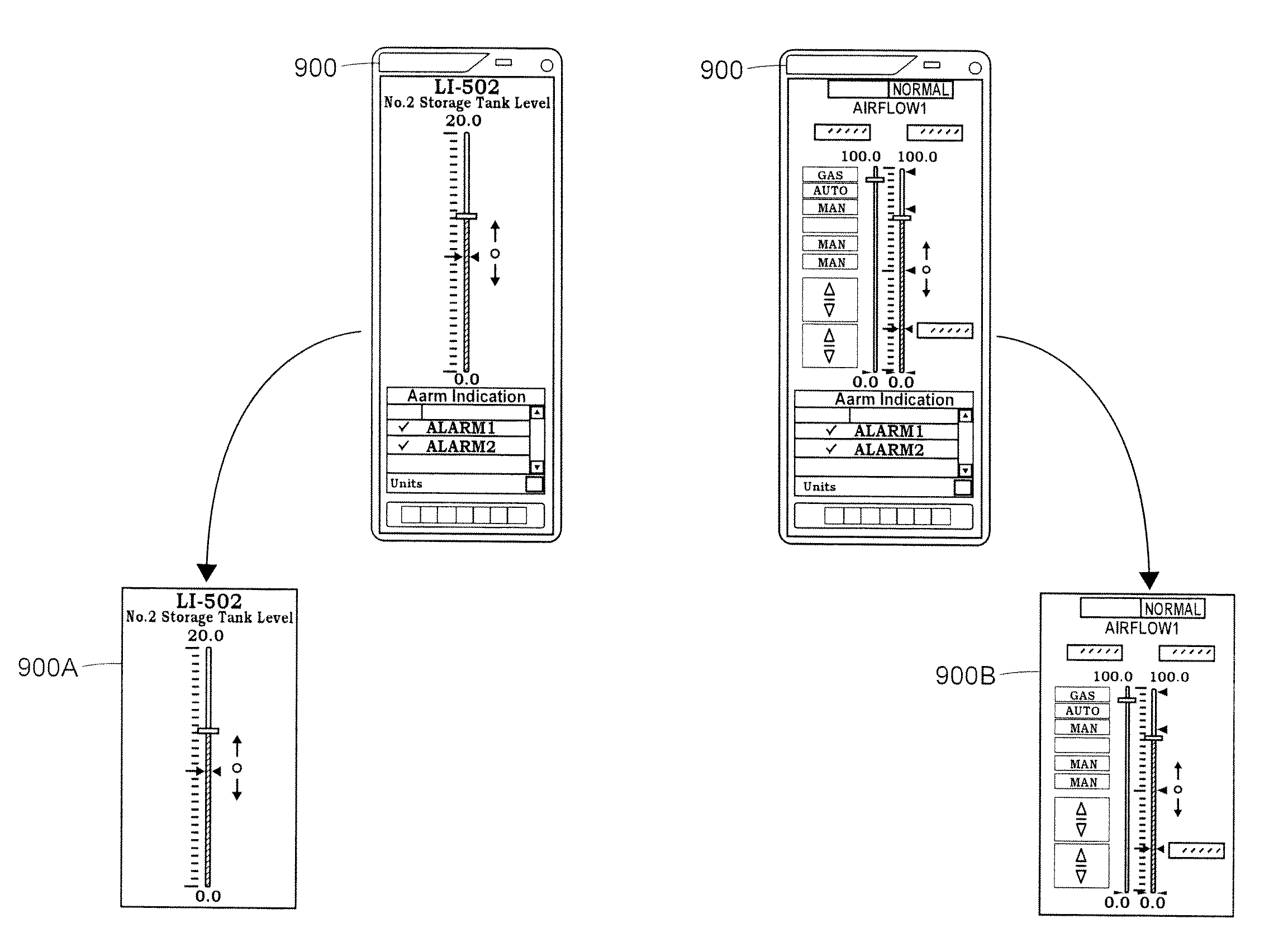 Method for selecting shapes in a graphical display