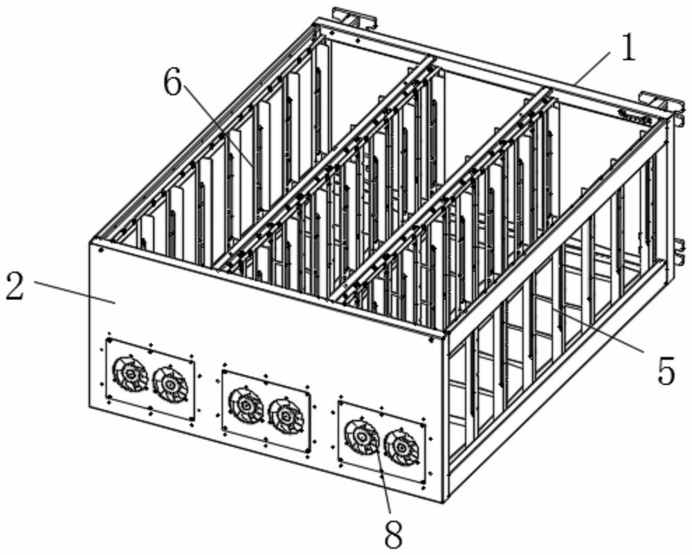 CTR energy storage system battery rack