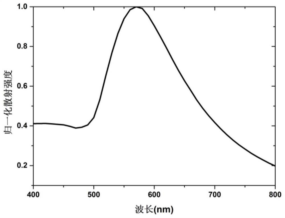 Selectively enhanced multi-wavelength metal plasmon resonance structure and its preparation method