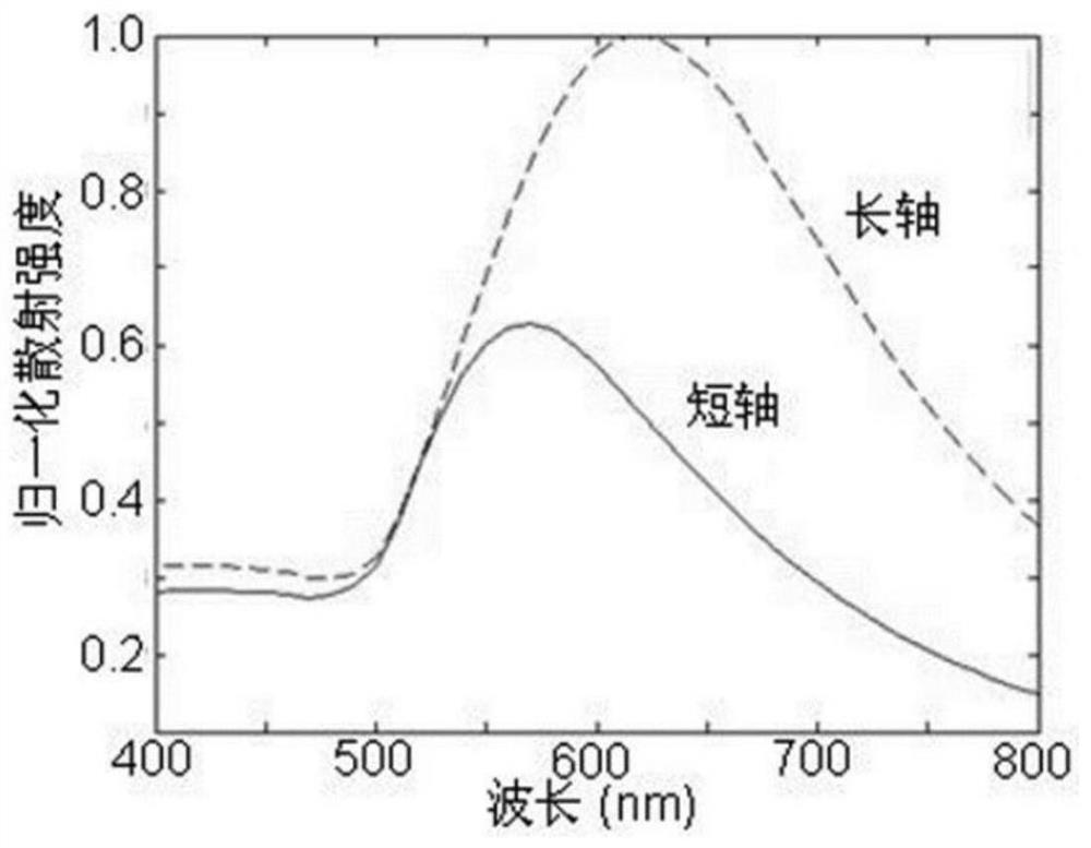 Selectively enhanced multi-wavelength metal plasmon resonance structure and its preparation method