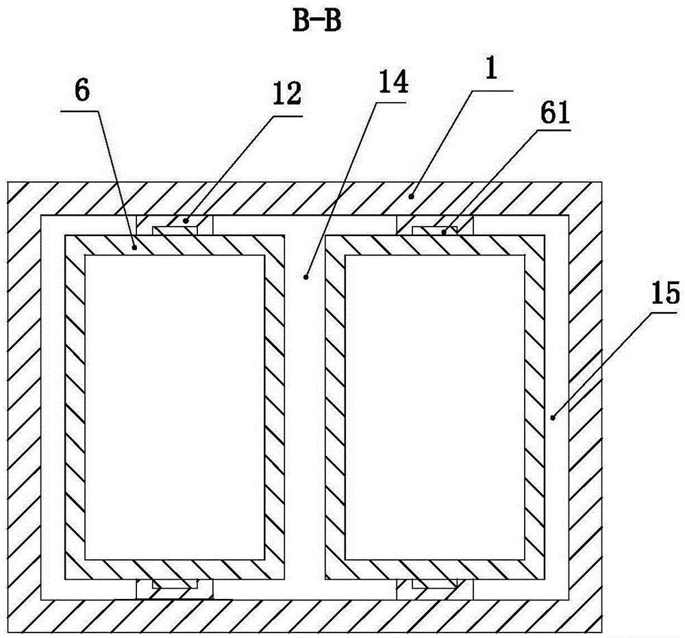 A dustbin with convenient garbage sorting and good ventilation