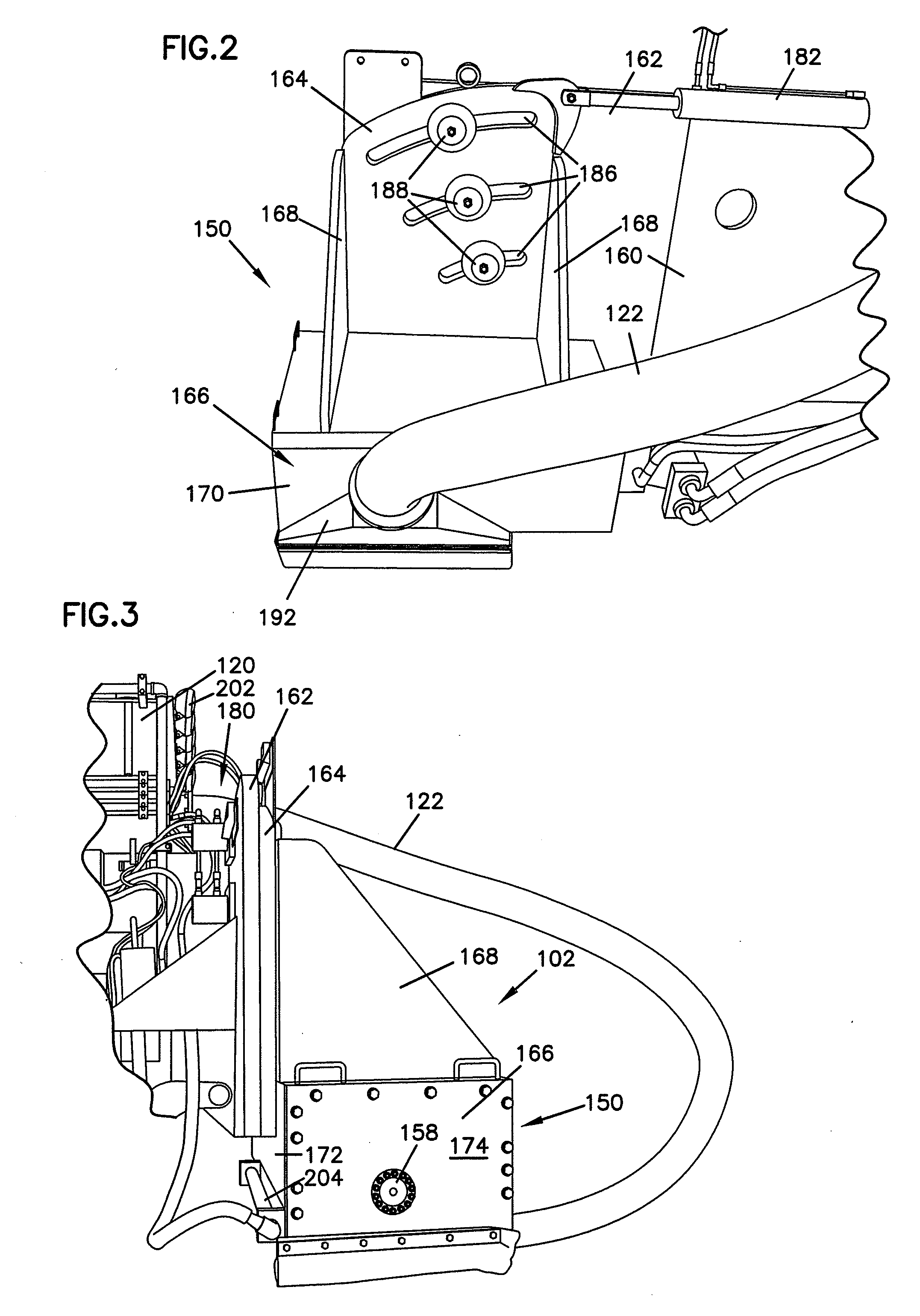 Close proximity grinder