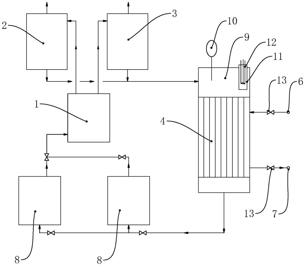 Water electrolysis hydrogen production system with integrated electrolyte heating and cooling functions